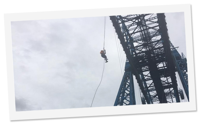 Transporter Bridge Charity Event